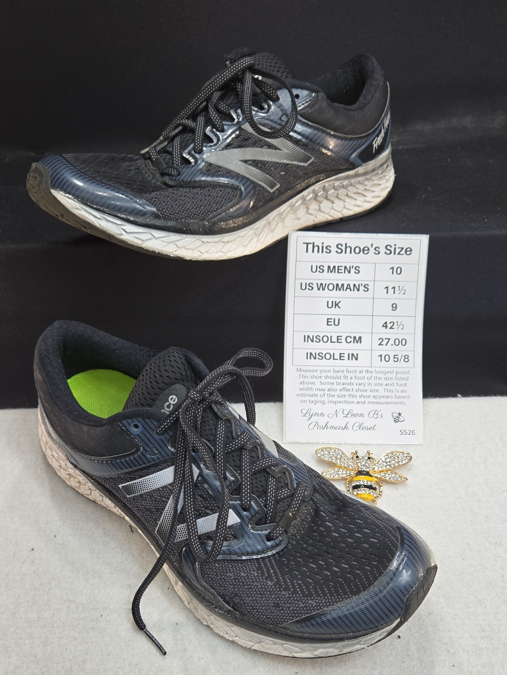 New Balance Fresh Foam 1080v7 men's running shoe (Style Code: M1080BW7)